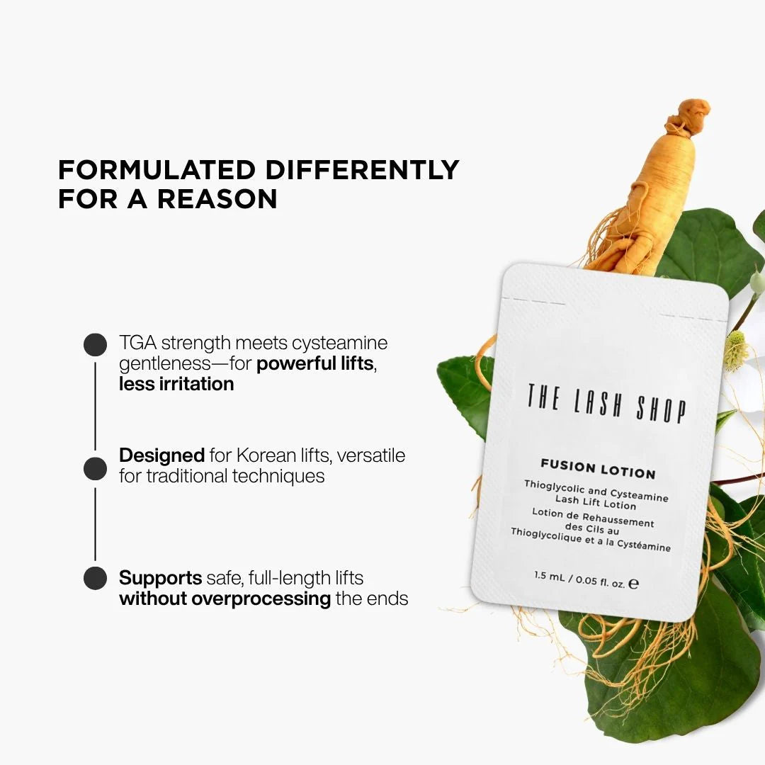 THE LASH SHOP-fusion lashlift lotion(1劑) 獨立包裝1.5ml x10包